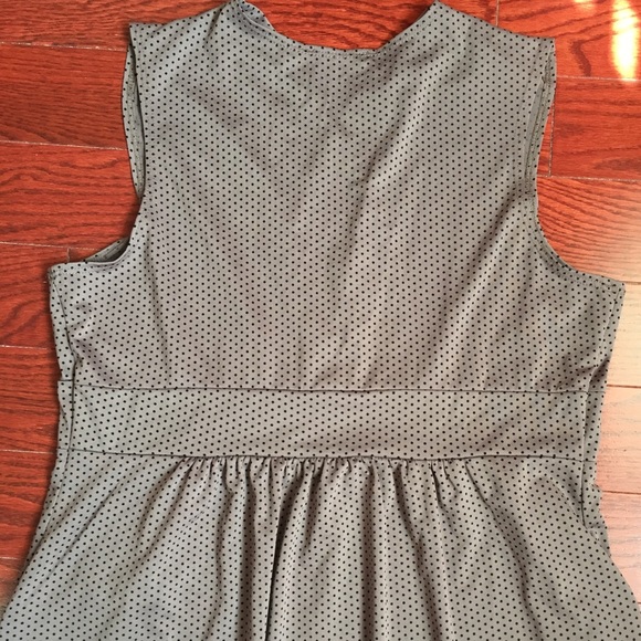 Sleeveless Faux Wrap Mini Dress. - Picture 3 of 8